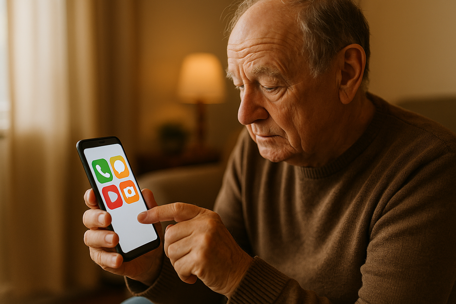 Choosing a Simple Smartphone for an Older Parent